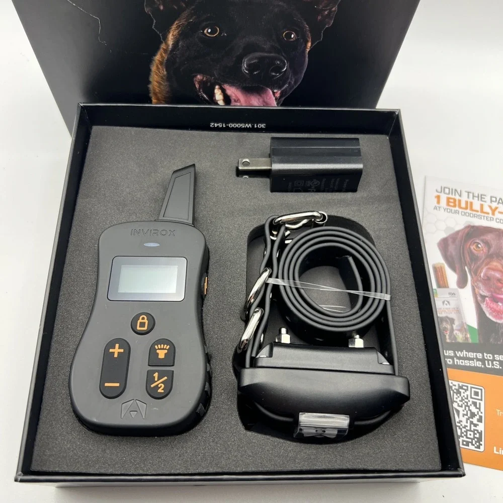 Ultra K9 Dog Training Collar, 124 Levels for Reactive, Stubborn or Hard-to-Tr...